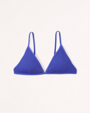 Maillots De Bain Abercrombie 90s Triangle Femme Bleu | OILGPC-752