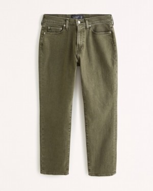 Jean Abercrombie Athlétiques Straight Homme Vert Olive | GZWKYS-605
