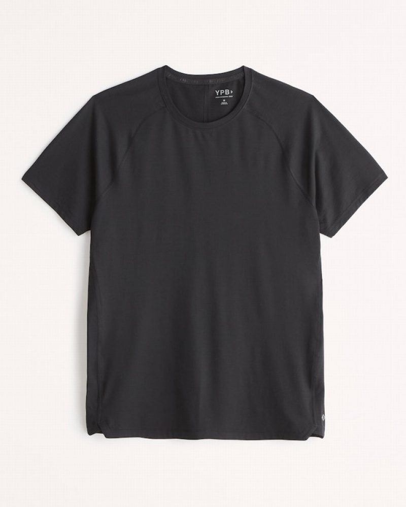 T Shirts Abercrombie Ypb Sweatwik Homme  Noir | JFIHAQ-794